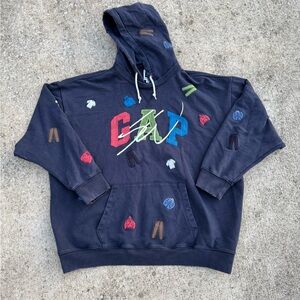 GAP X Sean Wotherspoon Men's Logo Navy Hoodie